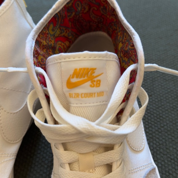 Nike SB 2022 Blazer Court Mid Premium SB 'Sail' - Picture 10 of 12